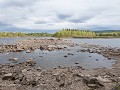 No-Zw-La25-05 -33-Jokkmokk, zicht op de Lilla Lule