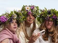 No-Zw-La25-06 -78-Skarsa, Midzomerfeest en bloemkr
