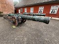 No-Zw-La25-07 -32-Gripsholm kasteel, oude kanonnen