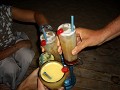 Margarita, piña colada, mojito cocktails...a great