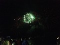 Elke avond vuurwerk op het meer