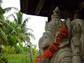 Lord Ganesh (de olifant) en typische offers