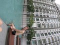 Zwembad in Kuala Lumpur bij zus van Siti en Azmi