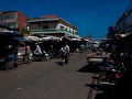de markt in Kompong cham