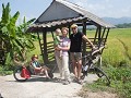 familiefoto, met een prachtige achtergrond!
