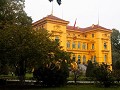presidentieel paleis, waar Ho Chi Minh nooit gewoo