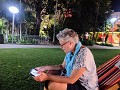 Brisbane, South bank in de avond