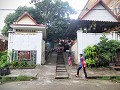 Sihanoukville, aankomen bij Smilin'Kids, het schoo