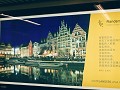 In de metro!