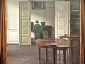 Vilhelm Hammershøi, interieur met pianospelende Id