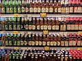 Supermarkt, alle mogelijke biermerken