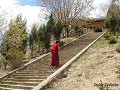 China-Yunnan: Zhondiang, de oude tempel aan de ran