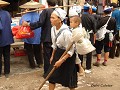 China provincie Guizhou: op de wekelijkse markt in