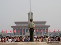 China, Beijing: "Tiananmenplein", de wacht voor he