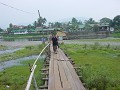 Loopburg over de Mekong in Van Vieng