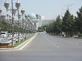Stad Asjchabad in Turkmenistan