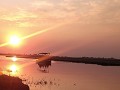 Rivier aan de grens met Namibië