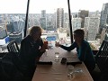 View over Vancouver vanuit de Coal Harbour tower -