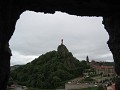 Le Puy - Maria - metershoog beeld van gerecupereer