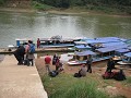 vertrek boot Luang Prabang
