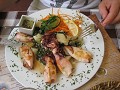 Specialiteit - grilled squid - heerlijk naar look 