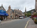 Een van de vele gezellige dorpjes in de Highlands