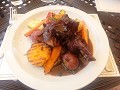 Goat stew with a malbec reduction!