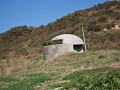Eén van de 700000 bunkers die dictator Enver Hoxha