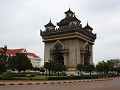 De "Arc de Thriomphe" van Vientiane
