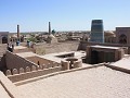 Zicht op Khiva vanop de Ark