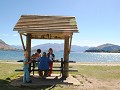 Picknick aan Lake Wanaka.