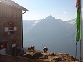 eerste overnachting in de Breslauerhutte.