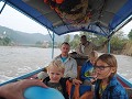 Op de boot naar Chiang Rai, met Preben, uit Denema