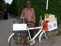 Cofee salesman on Bicycle,very strong but good,i m