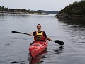 kayaking in the wonderful nature