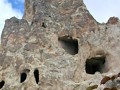 Rotswoningen die tot de UNESCO erfgoedsite behoren