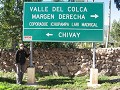 Valle de Colca-canyon, veel dieper nog dan de Gran