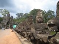 Tempels van Angkor - zuidelijke toegangspoort tot 