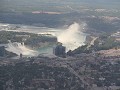 Eerste zicht op Niagara Falls