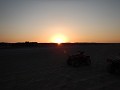 Zonsondergang woestijn Marsa Alam.