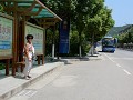 MET DE BUS TERUG NAAR HET CENTRUM.