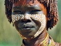 OMO VALLEY - HAMMER WITH DOTTED PAINTING.