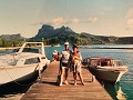 TERUG NAAR PAPEETE EN VERDER DE WERELD ROND.