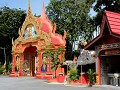 INGANG VAN DE WAT BUPPHARAM TEMPEL.