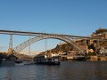 De Douro met de brug gemaakt door Eiffel 