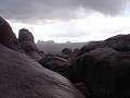 Arches National Park : Fiery Furnace, spooky met d