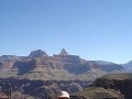 Tijdens de afdaling in de Grand Canyon...