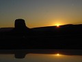 Zonsondergang in Monument Valley...