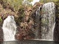 Aan de Florence Falls, idyllisch.