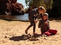En steentjes en zand.